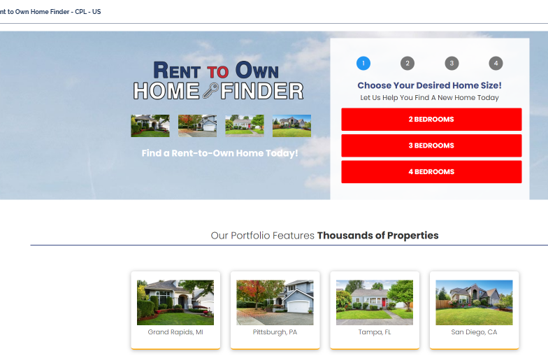 rent to own homes