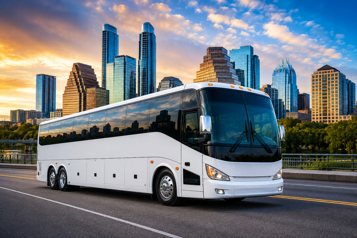Austin Charter Bus Rentals for Group Travel