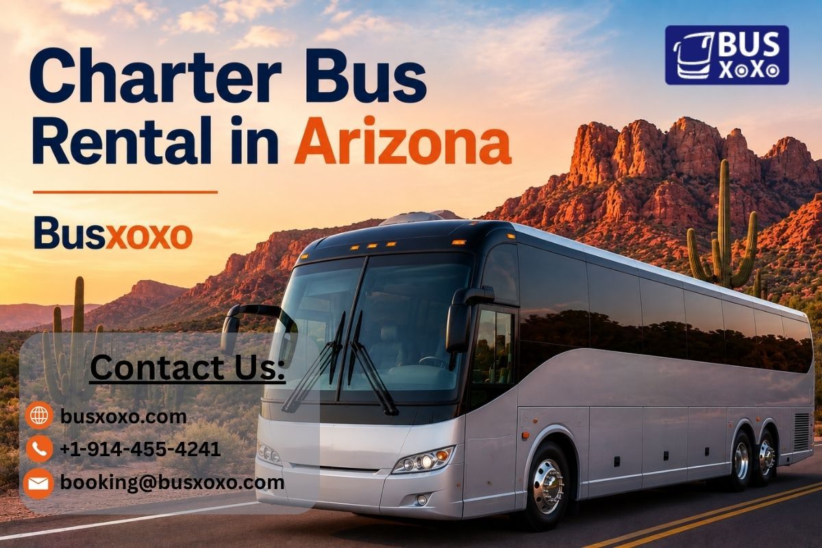 Premium Arizona Bus Rental Service for Large Groups | Busxoxo